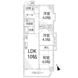 シャトレ北条の物件間取画像